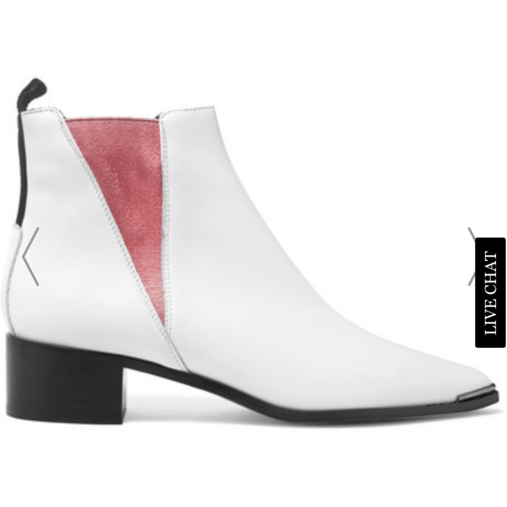 Acne Studios Jensen Leather Ankle Boots.